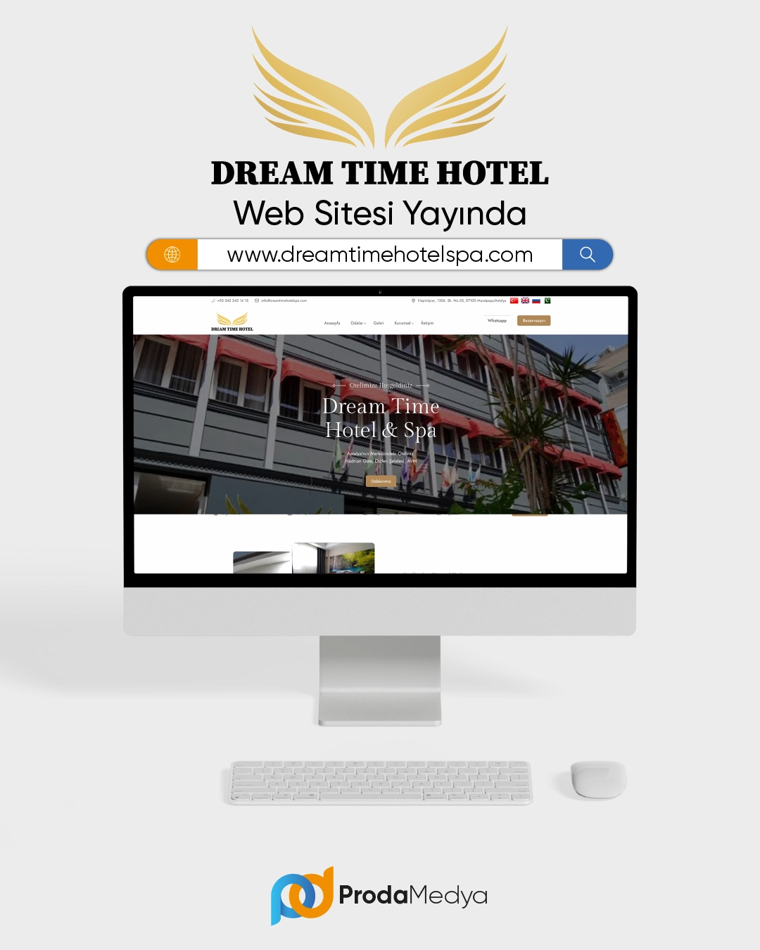 Dream Time Hotel Sitesi Yayında