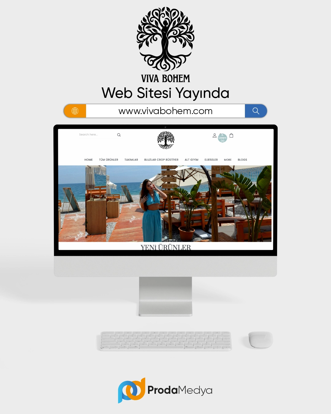 Viva Bohem E-Ticaret Sitesi Yayında