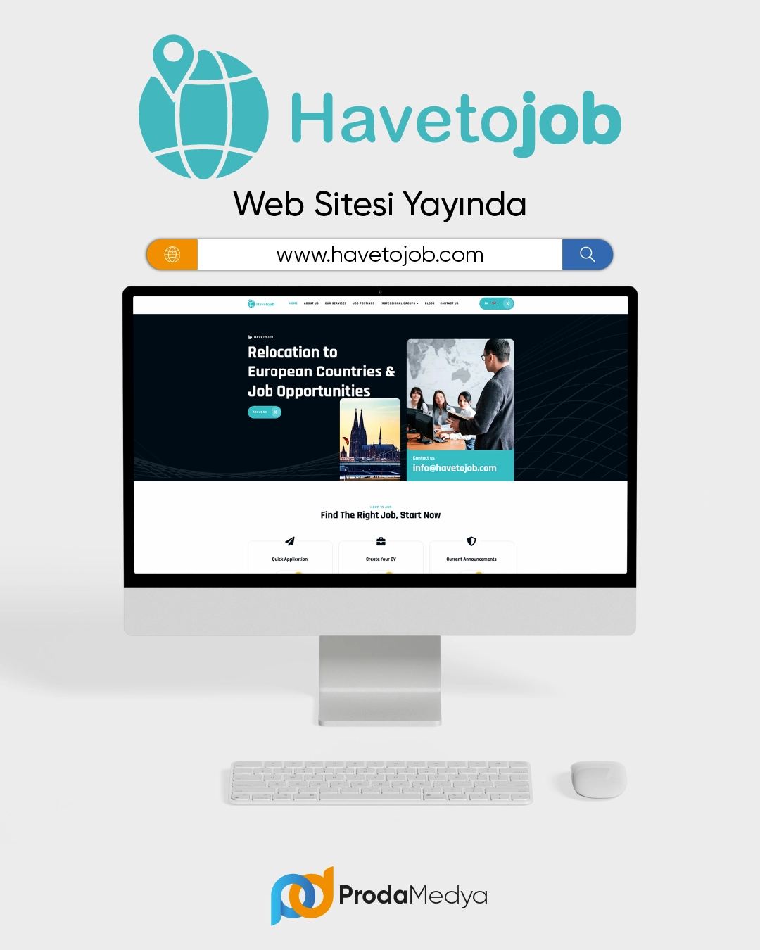 Have To Job Web Sitesi Yayında