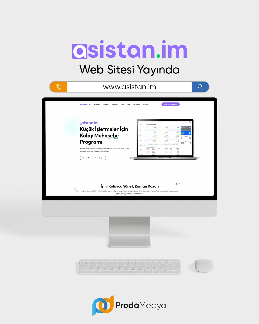 asistan.im web sitesi yayında!
