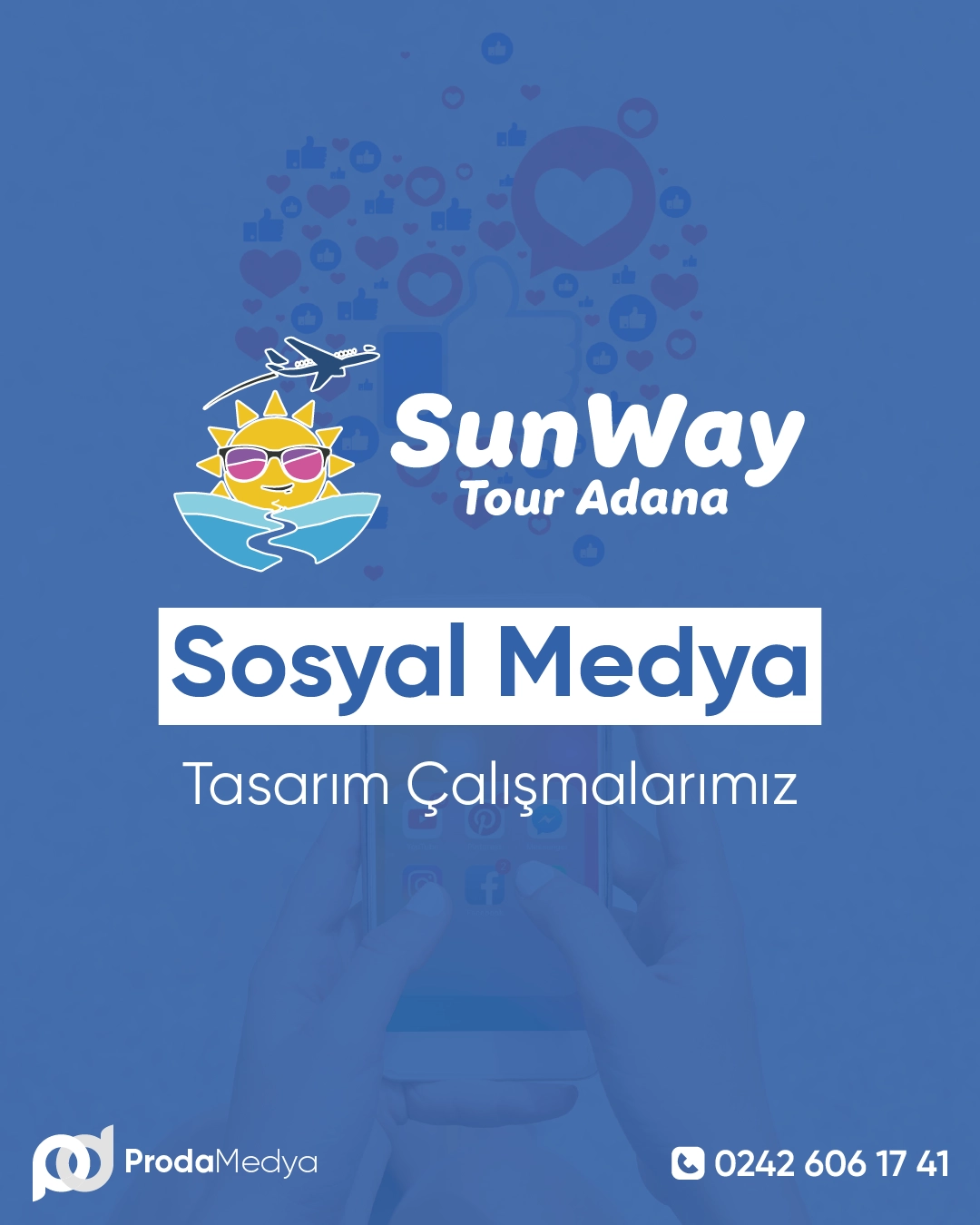 SunWay Tour Adana Sosyal Medya Tasarım Çalışmalarımız